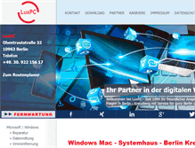 Tablet Screenshot of luxpc.de